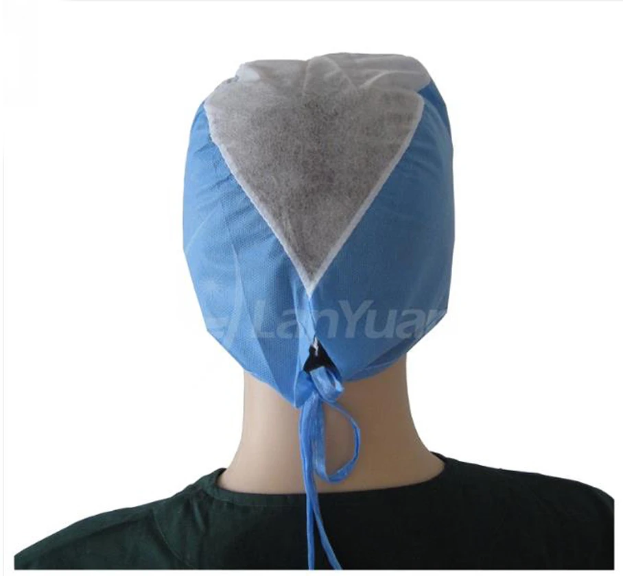 Wholesale Disposable SPP Doctor Cap with Ties