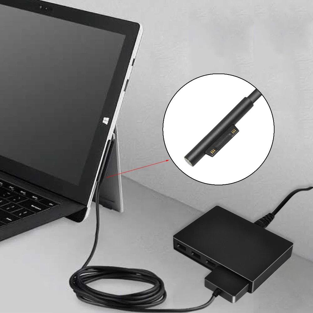 5 Ports QC3.0 USB Charger For Surface Pro5