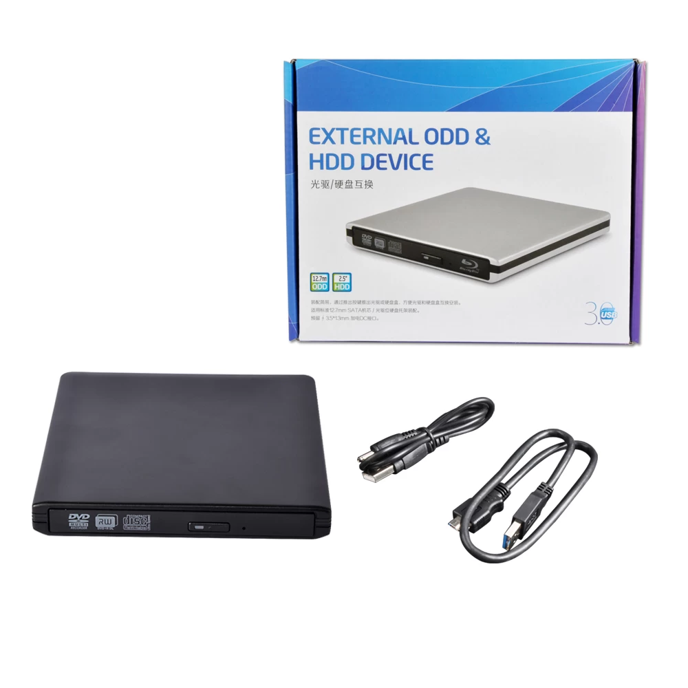 ODP1202-3DW USB3.0 External ODD&HDD Device