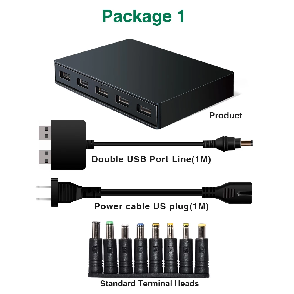 ES-65W5Q3 5 ports QC3.0 USB Fast charger