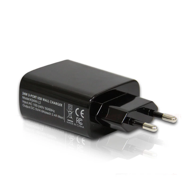 3 Port Type-c USB Quick Wall Charger China esunvalley supplier