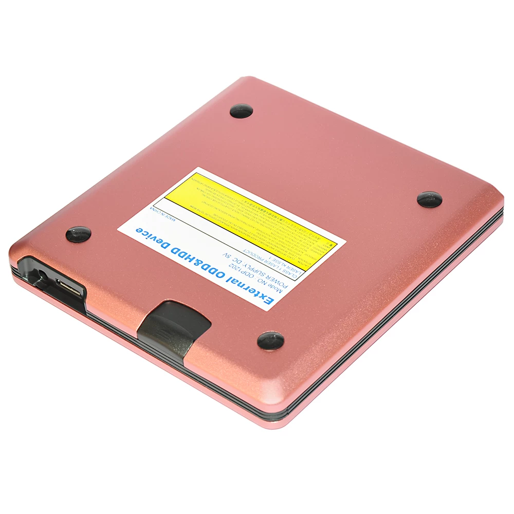 ODP1202-SU3 USB3.0 12.7mm Aluminum alloy External DVD Enclosure (pink)