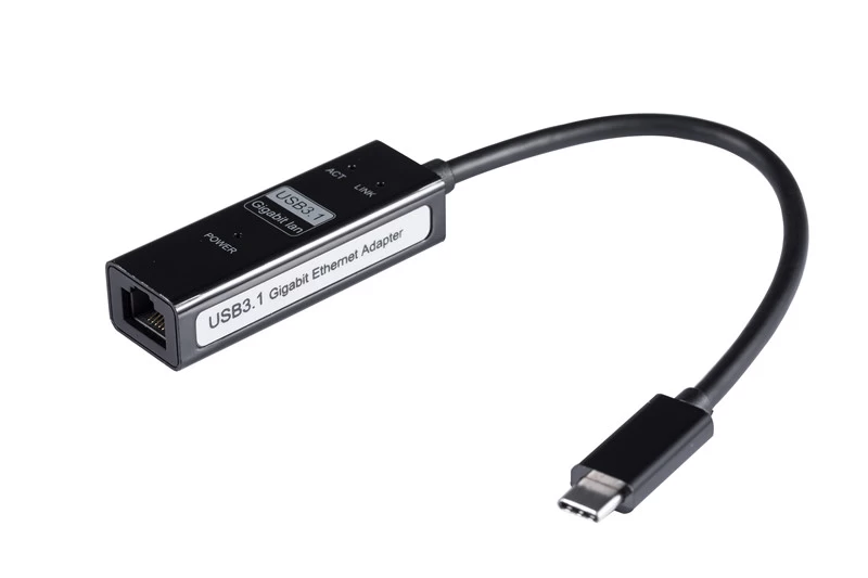 Type-C USB3.1 to RJ45 Lan Adapter HUB