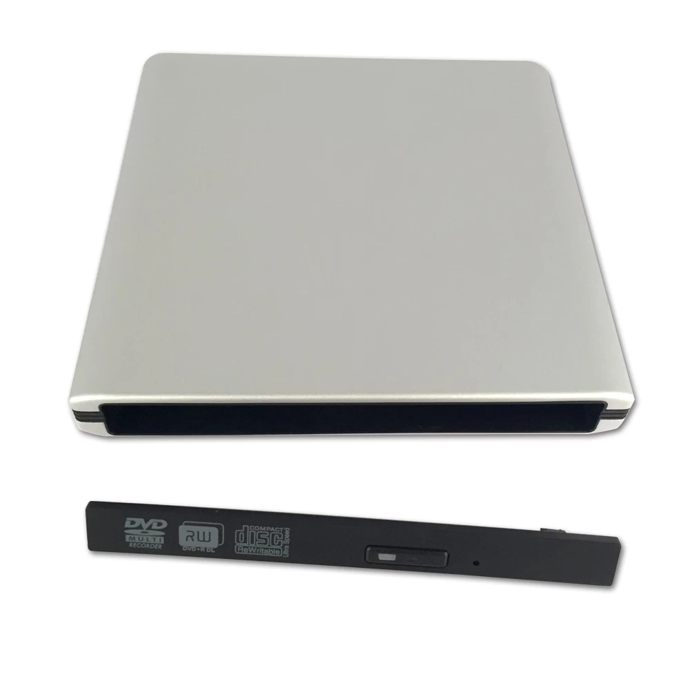 Boîtier DVD externe en alliage d'aluminium ODP1202-SU3 USB 3.0 12