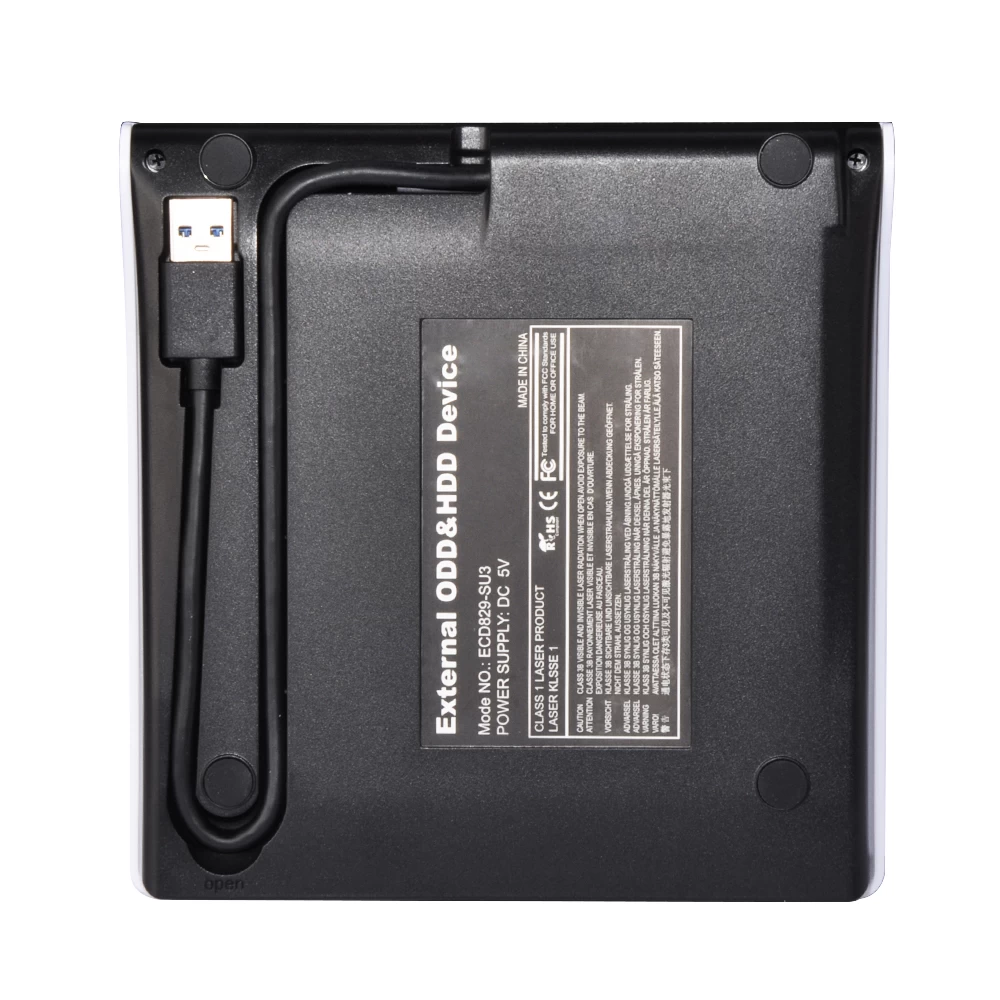 ECD829-SU3 USB 3.0 SATA External DVD Enclosure