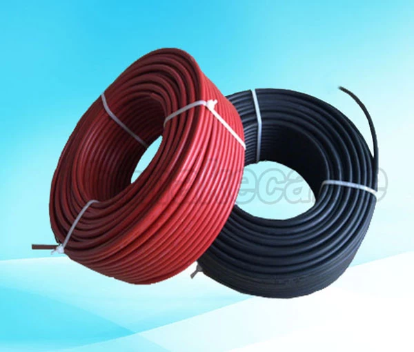 China TUV 2PfG 1169 Pure Copper Solar PV Cable 6mm 1000V factory and  suppliers