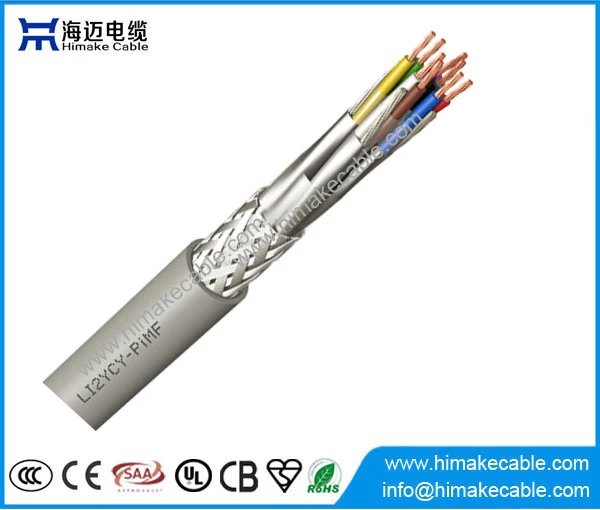 Китай Экранированный кабель передачи данных PiMF Li2YCY RS422 Проводка интерфейса RS485 производителя