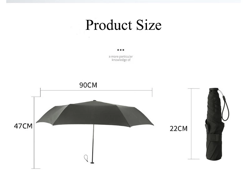 Slim body umbrella, make you convenience