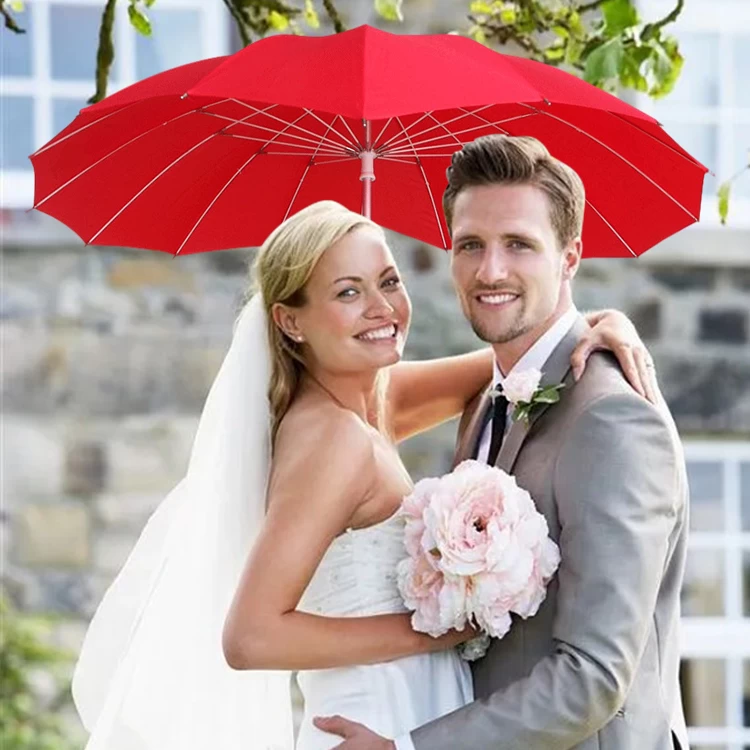 Wedding Heart Shaped Umbrella