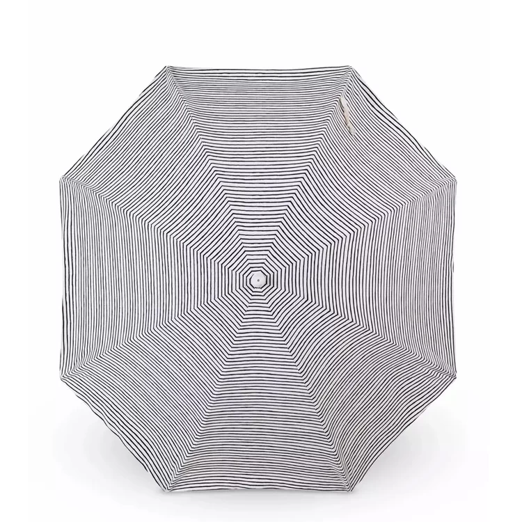 Wooden Pole Beach Umbrella with Logo Printing