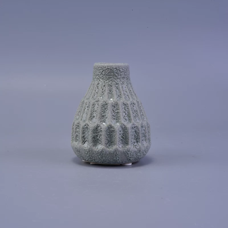Special small container ceramic jar for candle 
