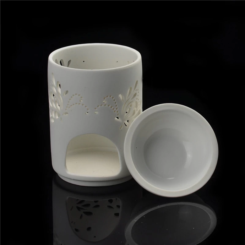 Crockery,Ceramic Candle Holder With Door and Lid for Wedding Decor