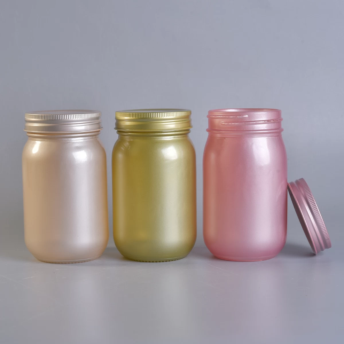 Popular Glass Candle Jars With Lids