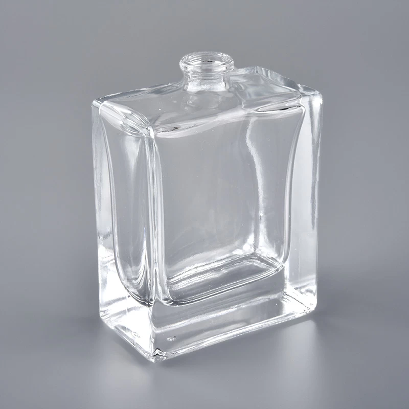 2oz square glass perfume bottle for personal care