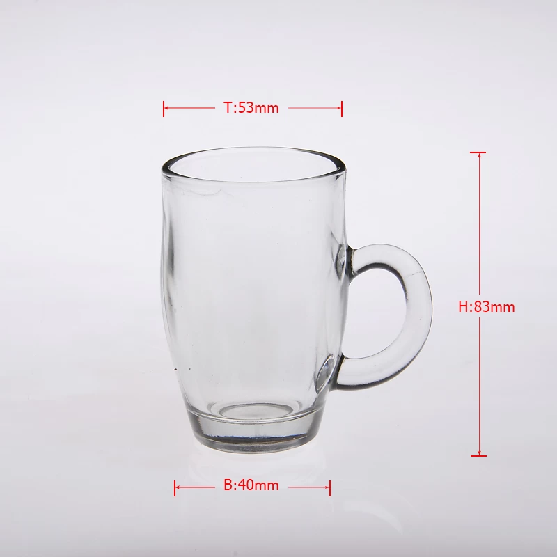 clear glass mugs for beer  
