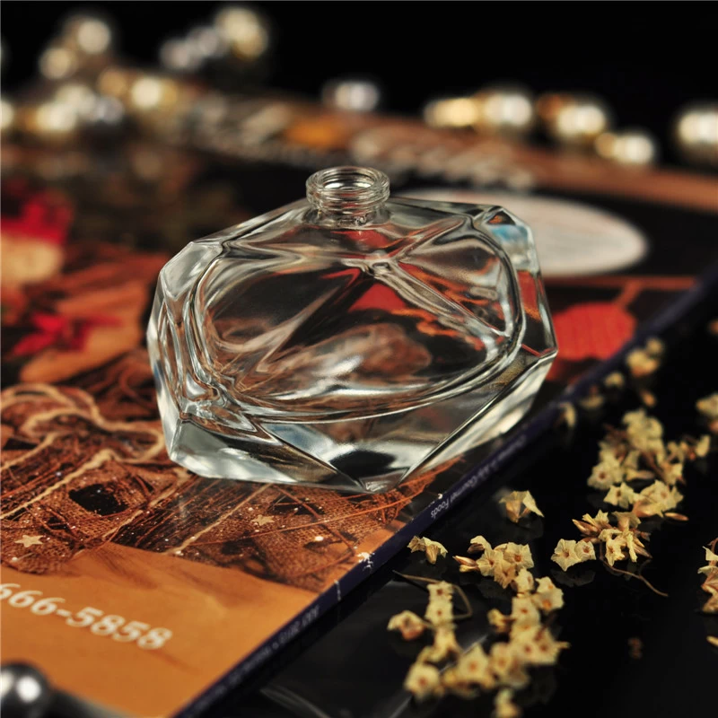 personal care unique designed glass perfume bottle manufacture