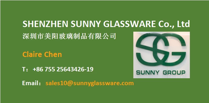 Claire Sunny Glassware manufacturer and supplier