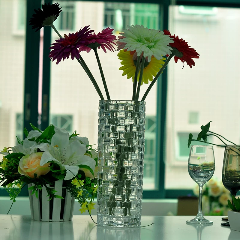 hot sales Glass Vases home decoration flower glass vases