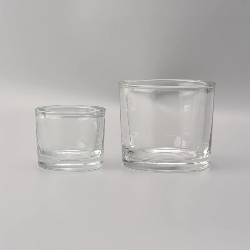 Thick Wall Glass Votive Candle Holder