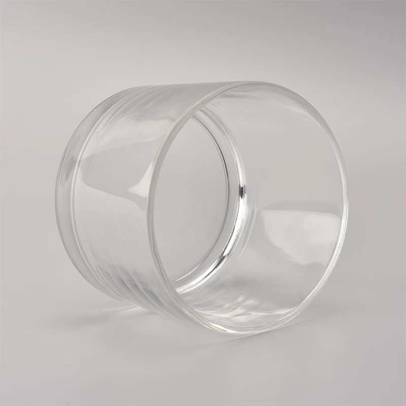 3 wick glass candle holders
