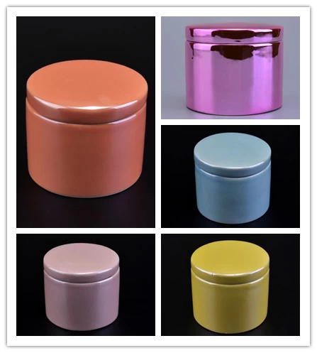 ceramic jar with lid