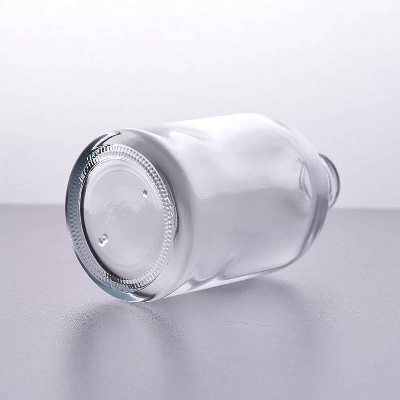Round glass perfume bottle for comestic