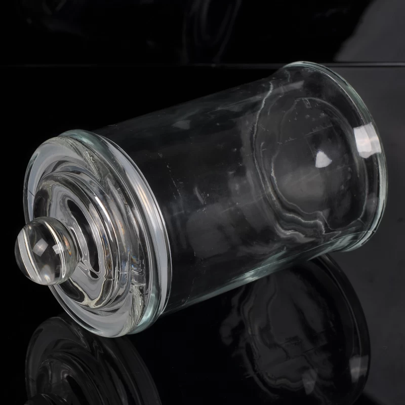Custom glass jar for candle