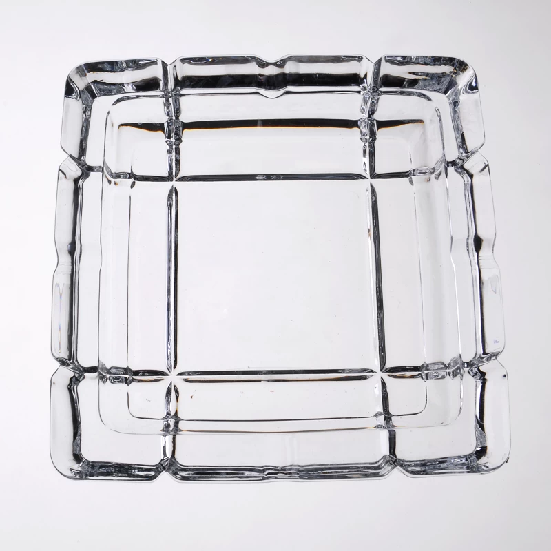 Durable Clear Cigarette Glass Ashtray Wholesale Supplier