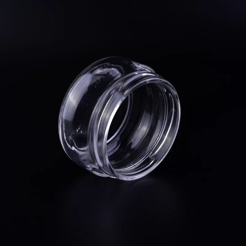 Homologous cosmestic glass jar with screw top