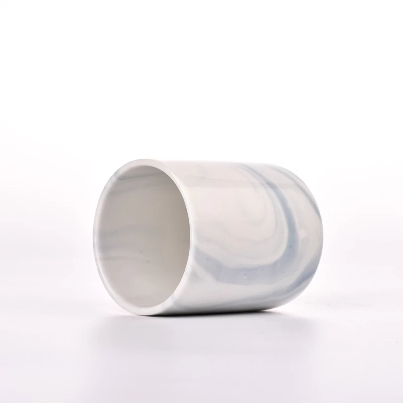 Votive Marble Ceramic Candle Jar with Home Decor Wholesale