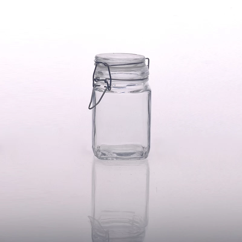 Clear glass mason jar /storage jar for food jam