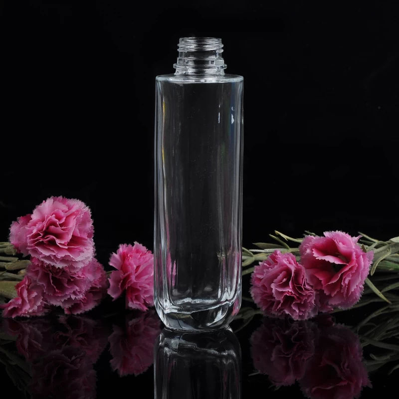 Clear wholesale glass oil bottle