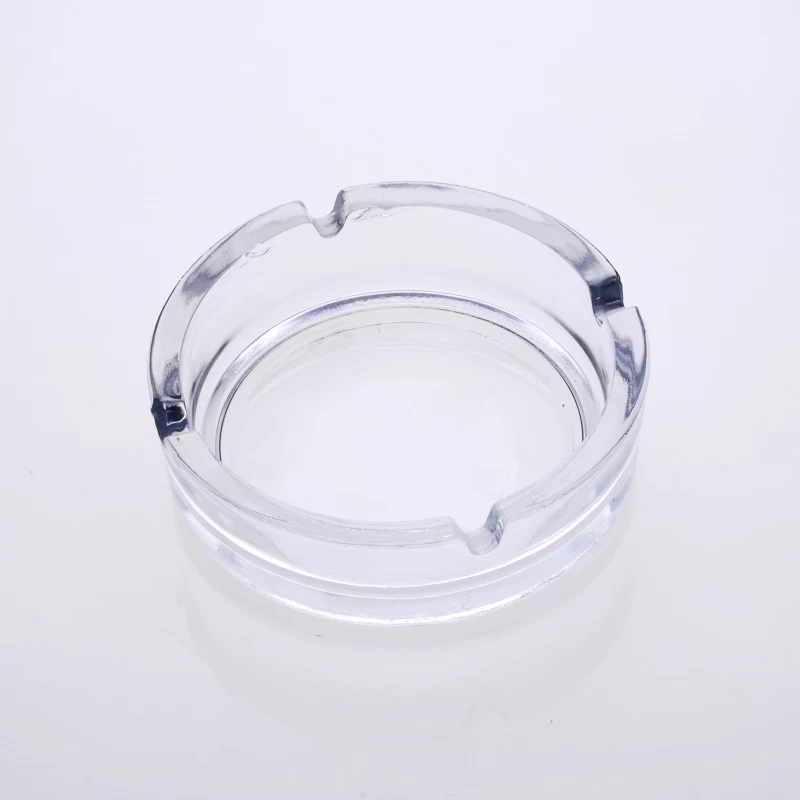 Clear Glass Ashtray,Color Material Ashtray