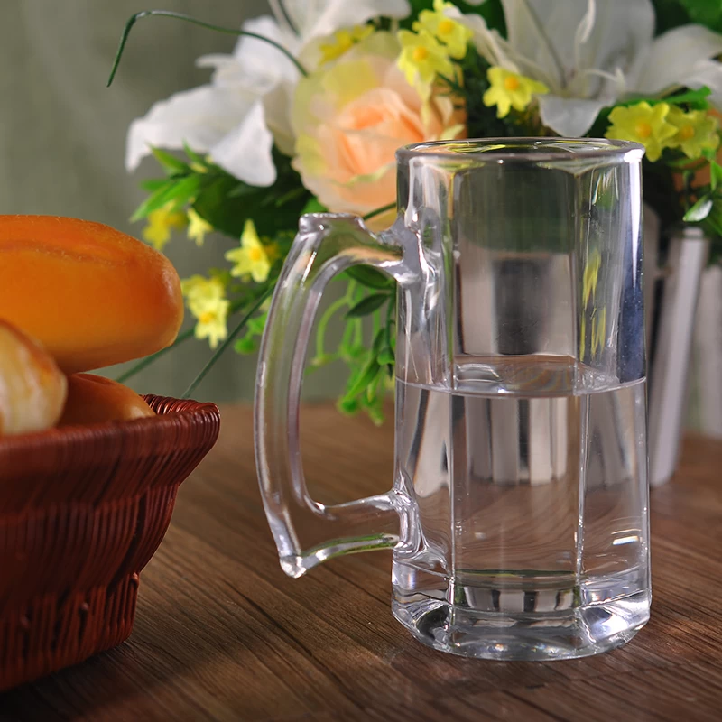 360mL High Quality Bear Glass Drinking Glass with Handle