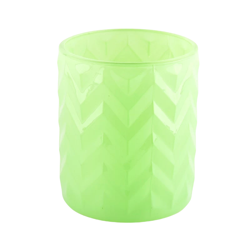 wholesale large capacity 13oz glass candle jar for home decor