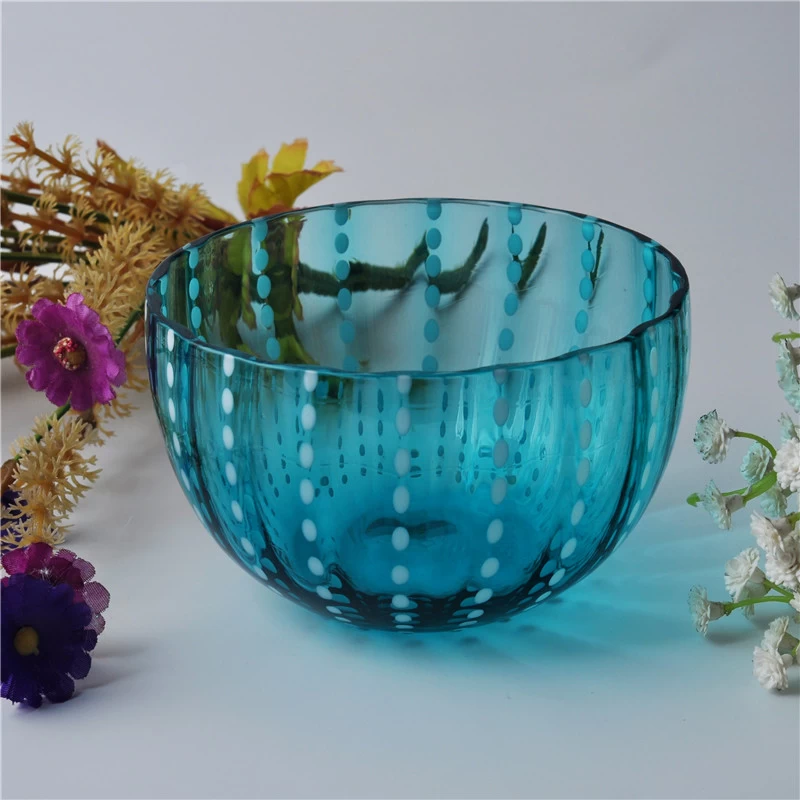 Home decoration for new design glass candle holder