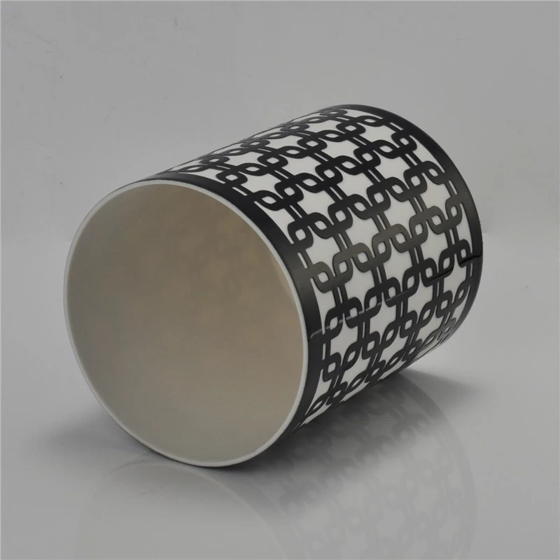 Cylinder Ceramic Candle Holder