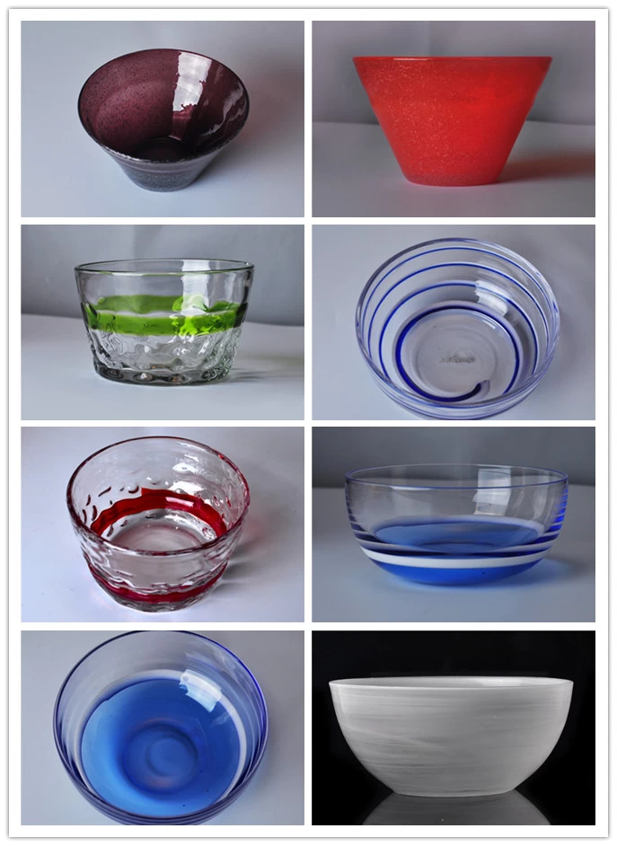 So beautiful these glass desserts bowls are!