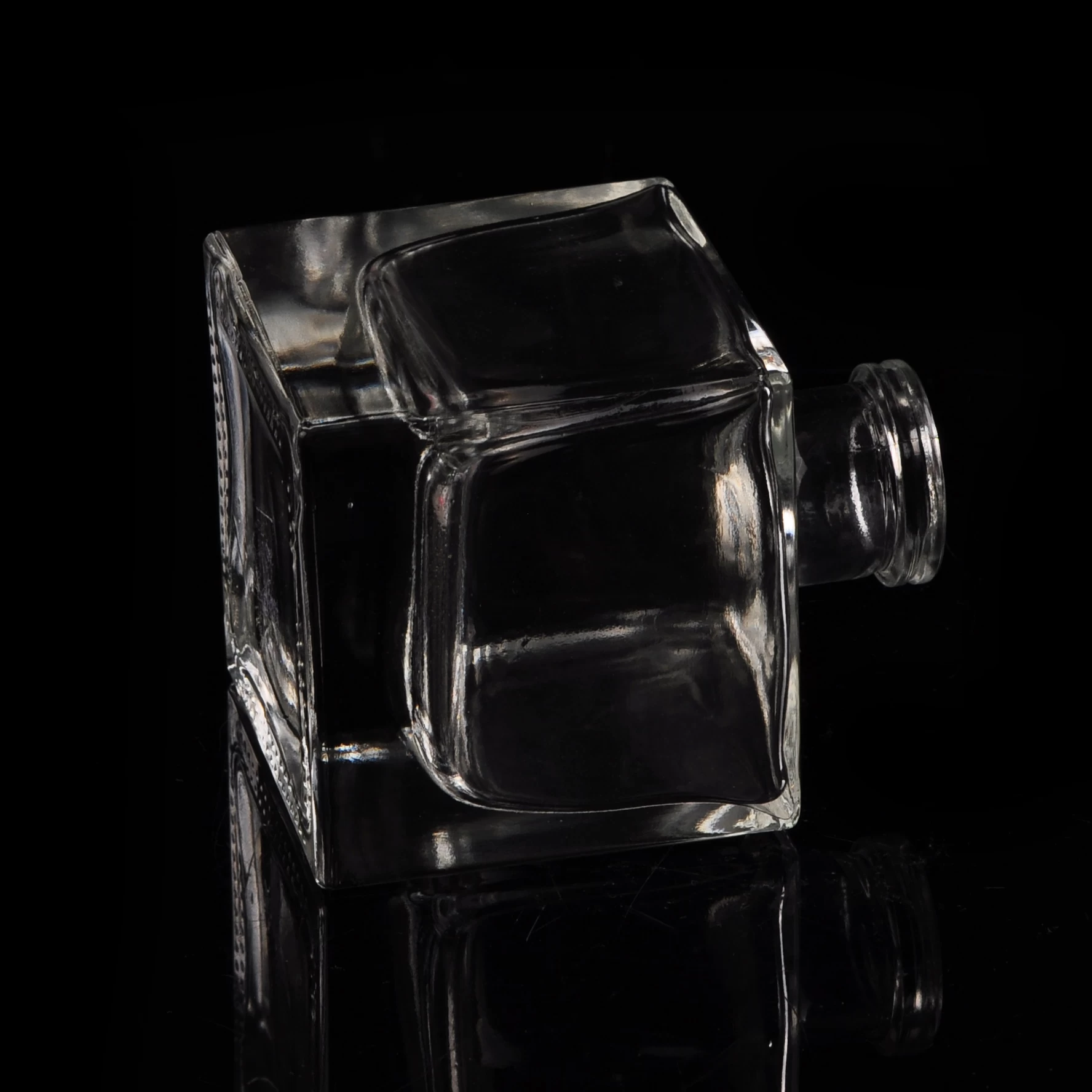Square crystal perfume bottle mould perfume bottle 120ml