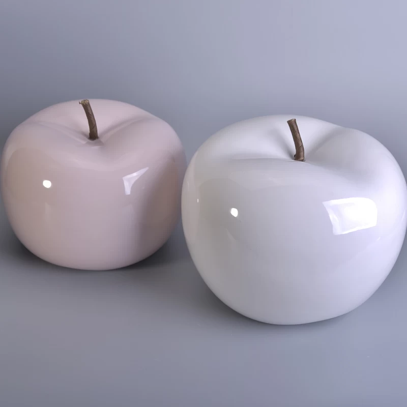 Beautiful glaze home decorating ceramic apple
