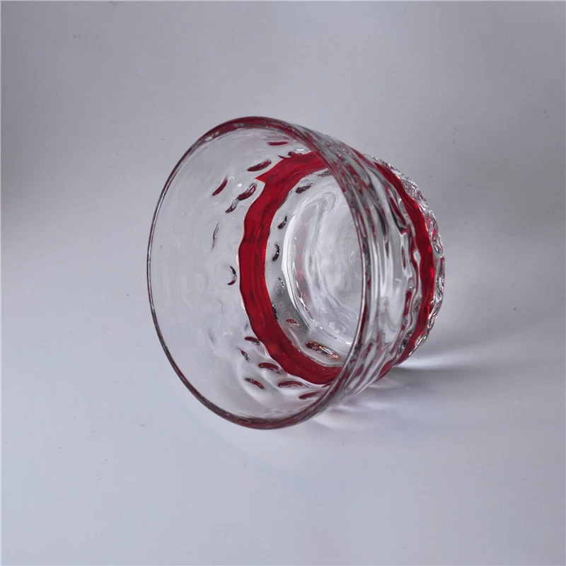 12oz Mouth Blown Glass Candle Jar Bowl
