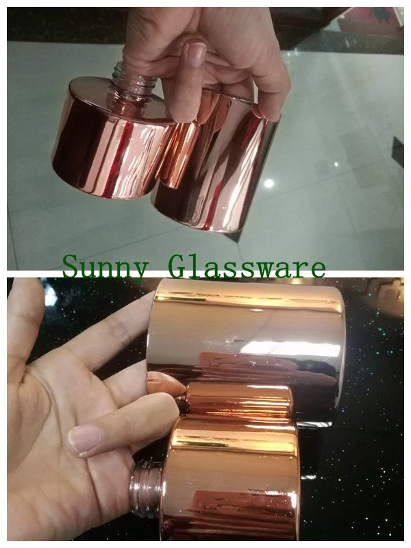 Copper mirror glass candle holder and diffuser