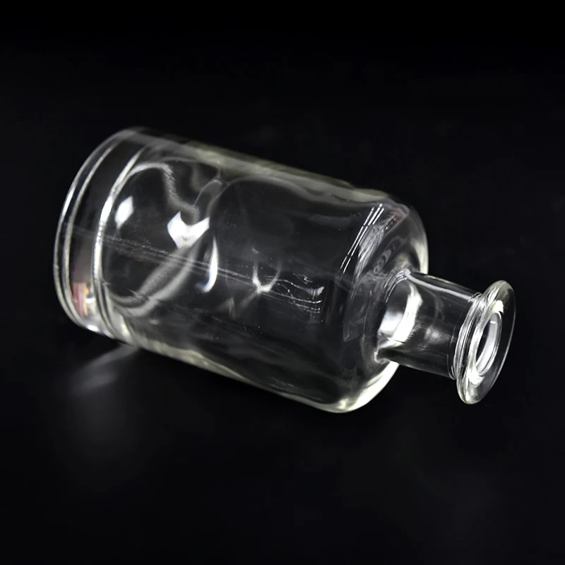 home decor clear glass bottle perfume essential oil reed diffuser supplier