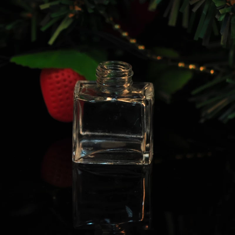 30ml 60ml 120ml square glass perfume bottles polish bottles