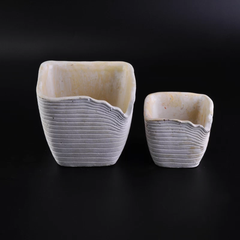 Votive Cement Candle Holder China Supplier