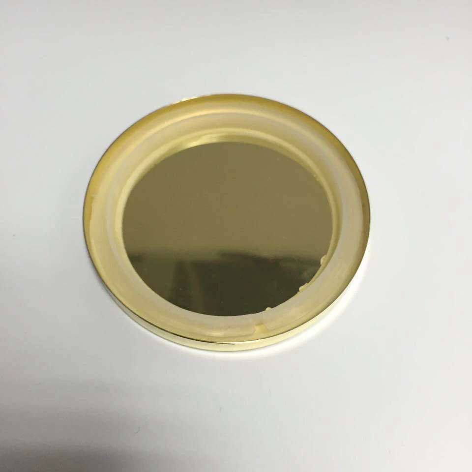 Luxury Gold Metal Lids For Glass Candle Jars