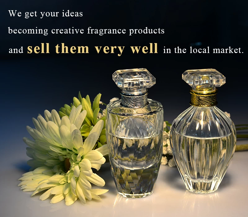 Sunny Glassware help customers becoming creative perfume bottles and sell them very well
