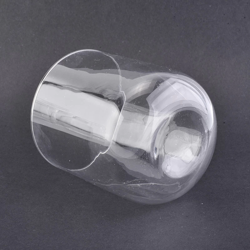 Sunny Glassware13oz glass candle jar with round bottom