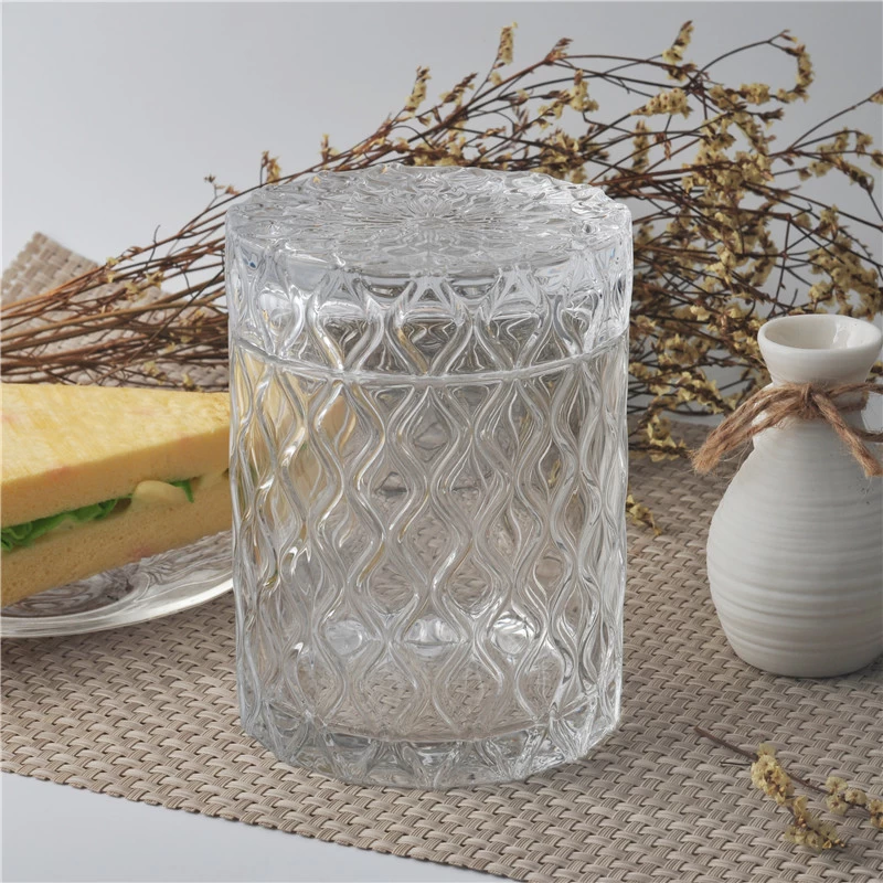 10oz hot sale candle holder with lid