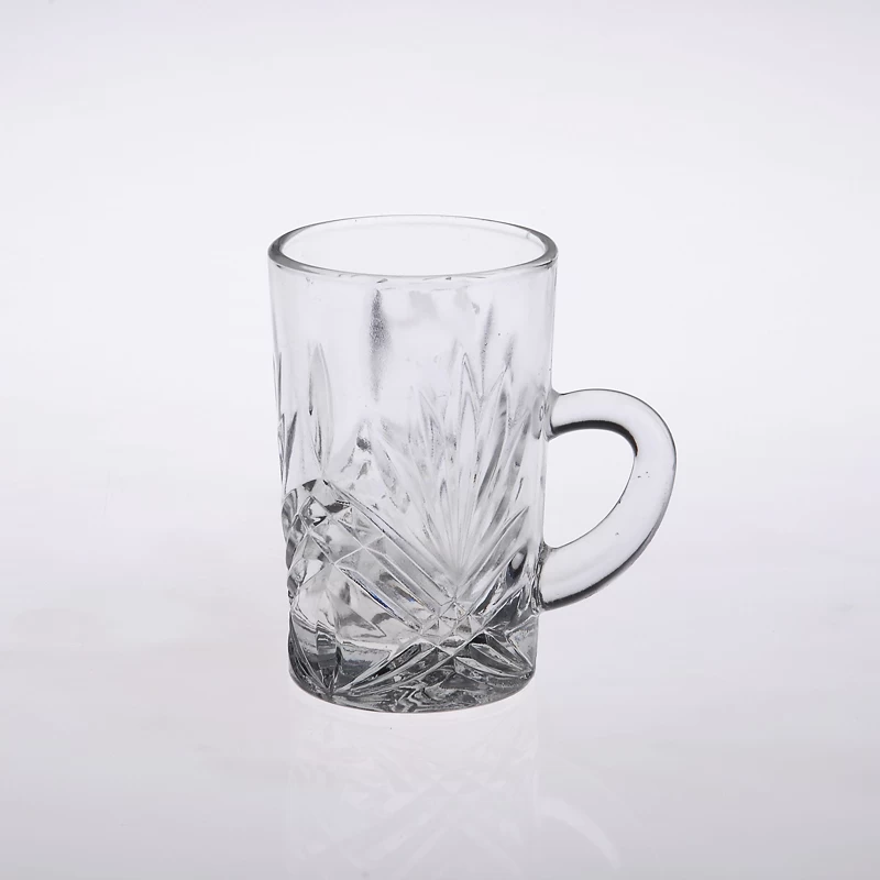 独特的透明饮用啤酒杯